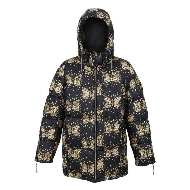 "Christian Lacroix Gallican" Steppjacke für Damen Schwarz/Gold