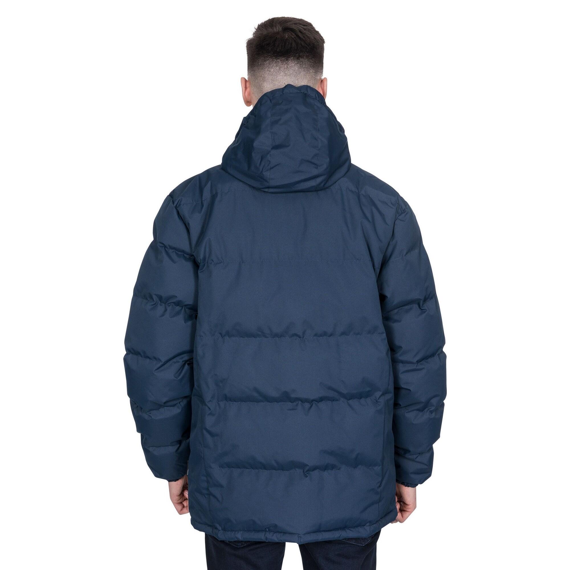 Giacca Imbottita Uomo Trespass Clip Blu Navy 3/5