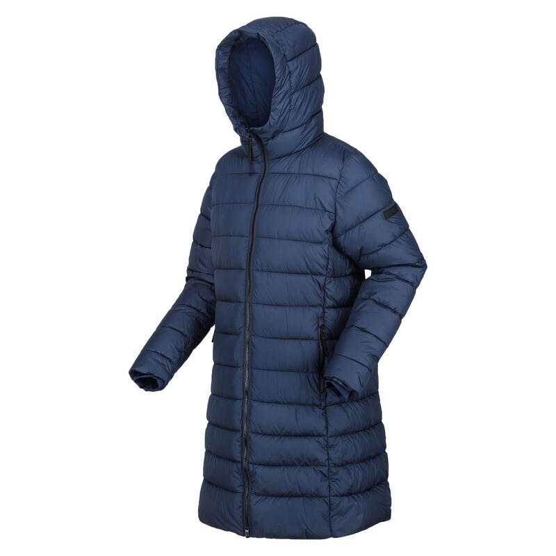 Chaqueta Acolchada Andia de Deflector para Mujer Azul Almirante