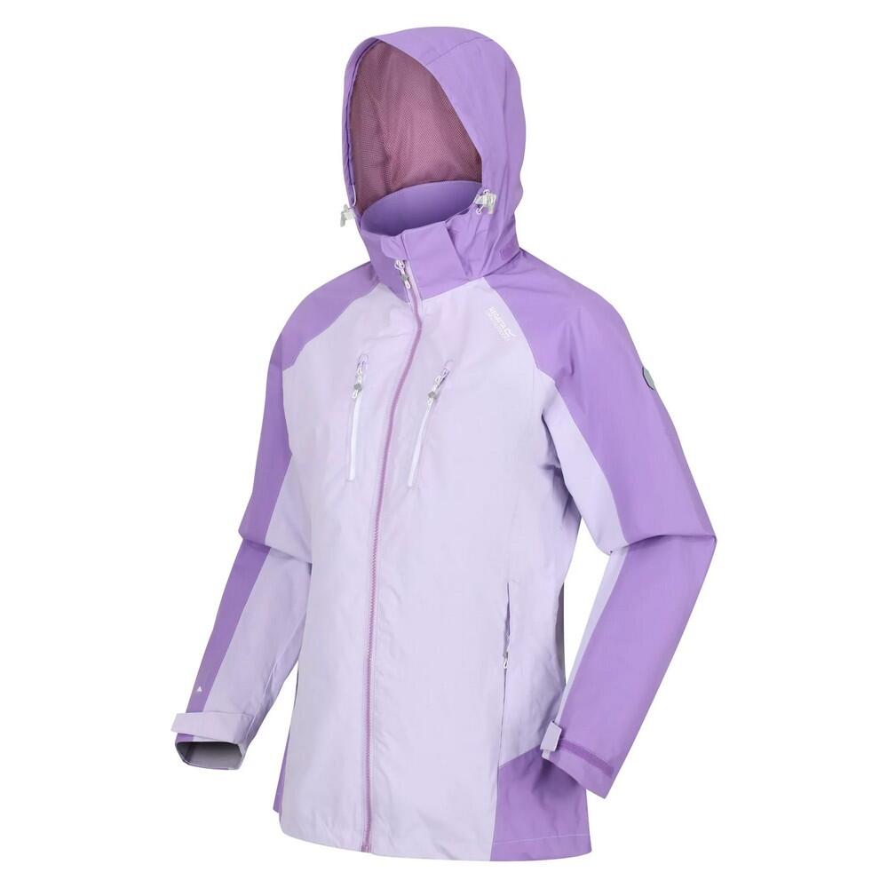 Womens/Ladies Calderdale IV Waterproof Jacket (Pastel Lilac/Light Amethyst) 3/5