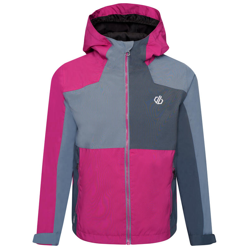 Veste imperméable IN THE LEAD Enfant (Fuchsia / Denim clair)