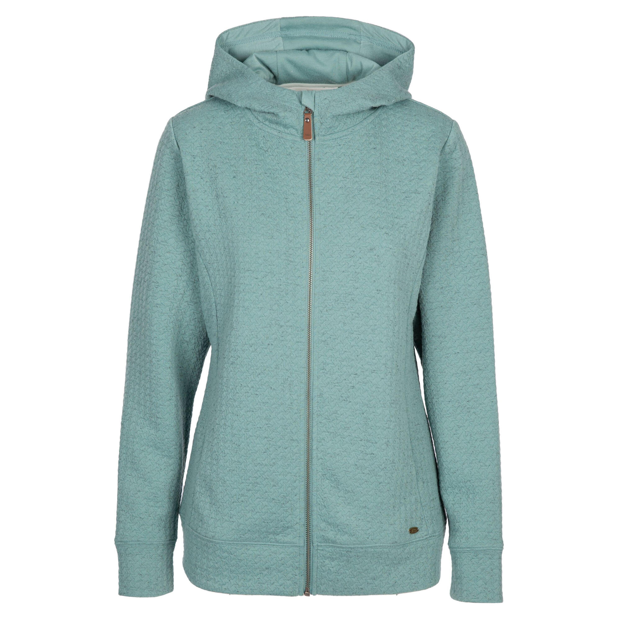 Giacca con cappuccio WINNIE da donna (Pale teal)