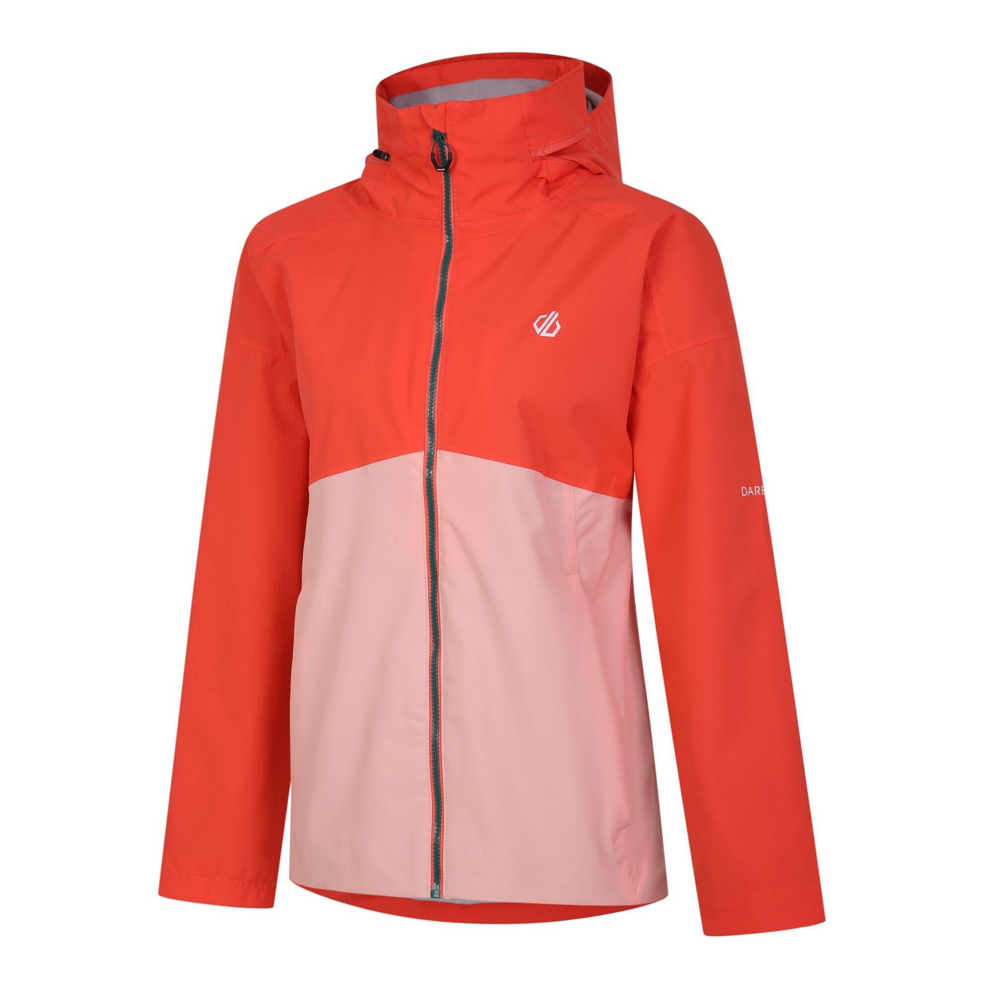 Women's TRAIL waterproof jacket (Peach)