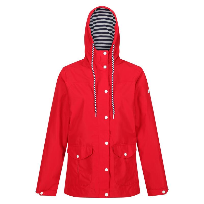 Chaqueta Impermeable Bayarma para Mujer Rojo Real