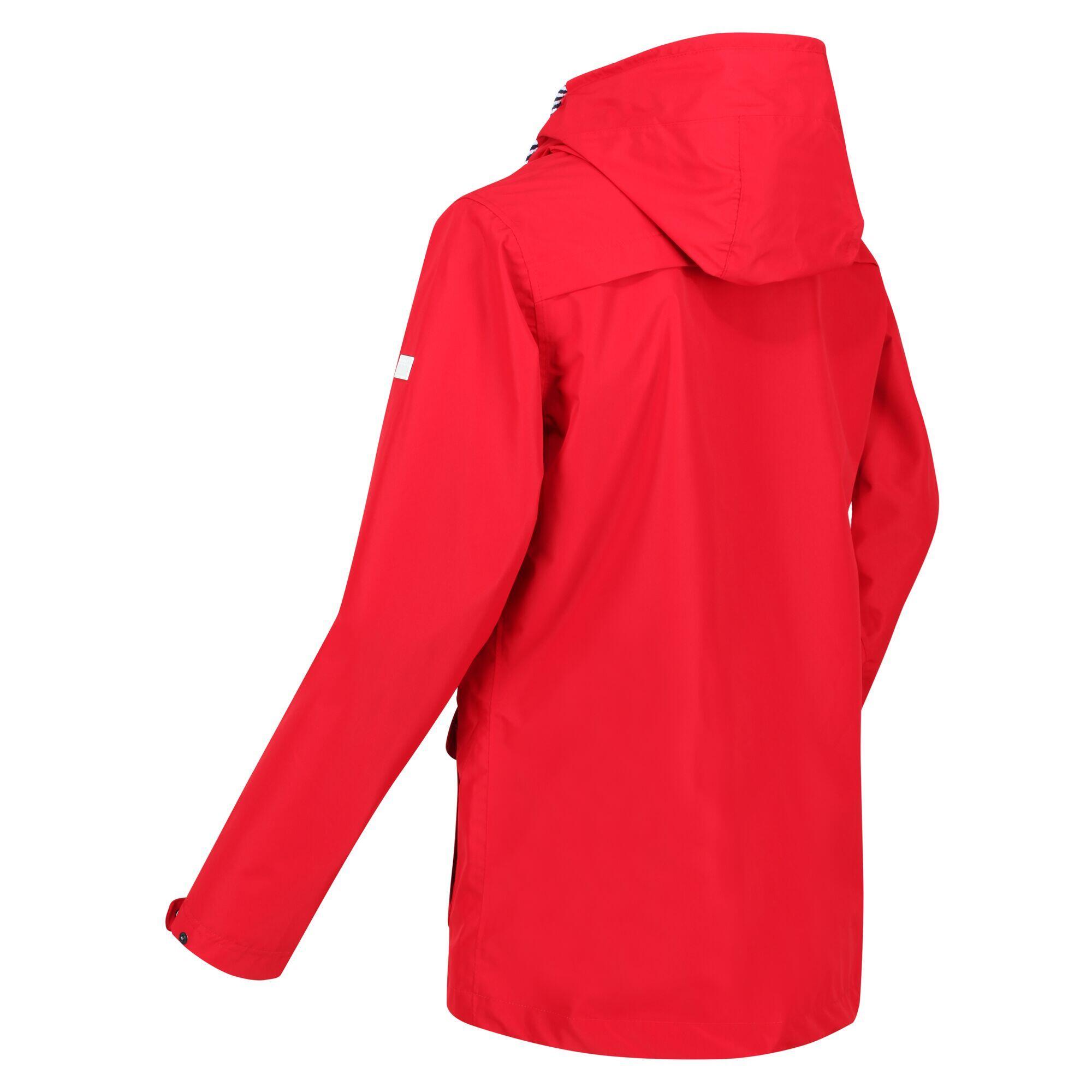 Womens/Ladies Bayarma Lightweight Waterproof Jacket (True Red) 3/5