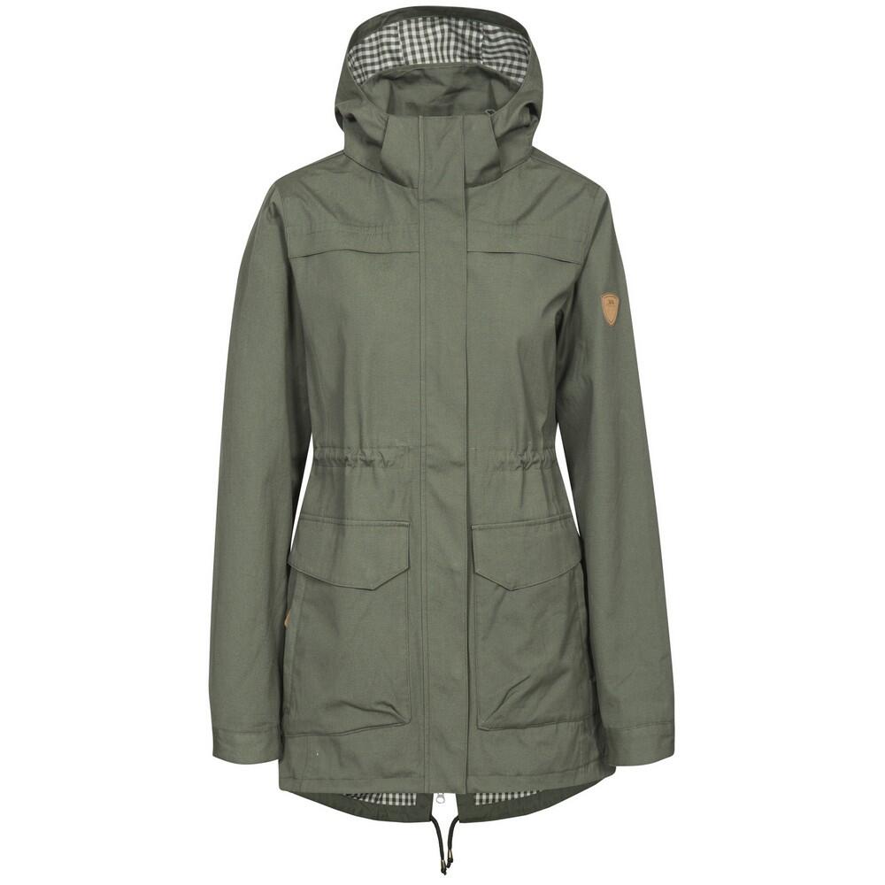 Women's AMANITA waterproof jacket (Khaki)