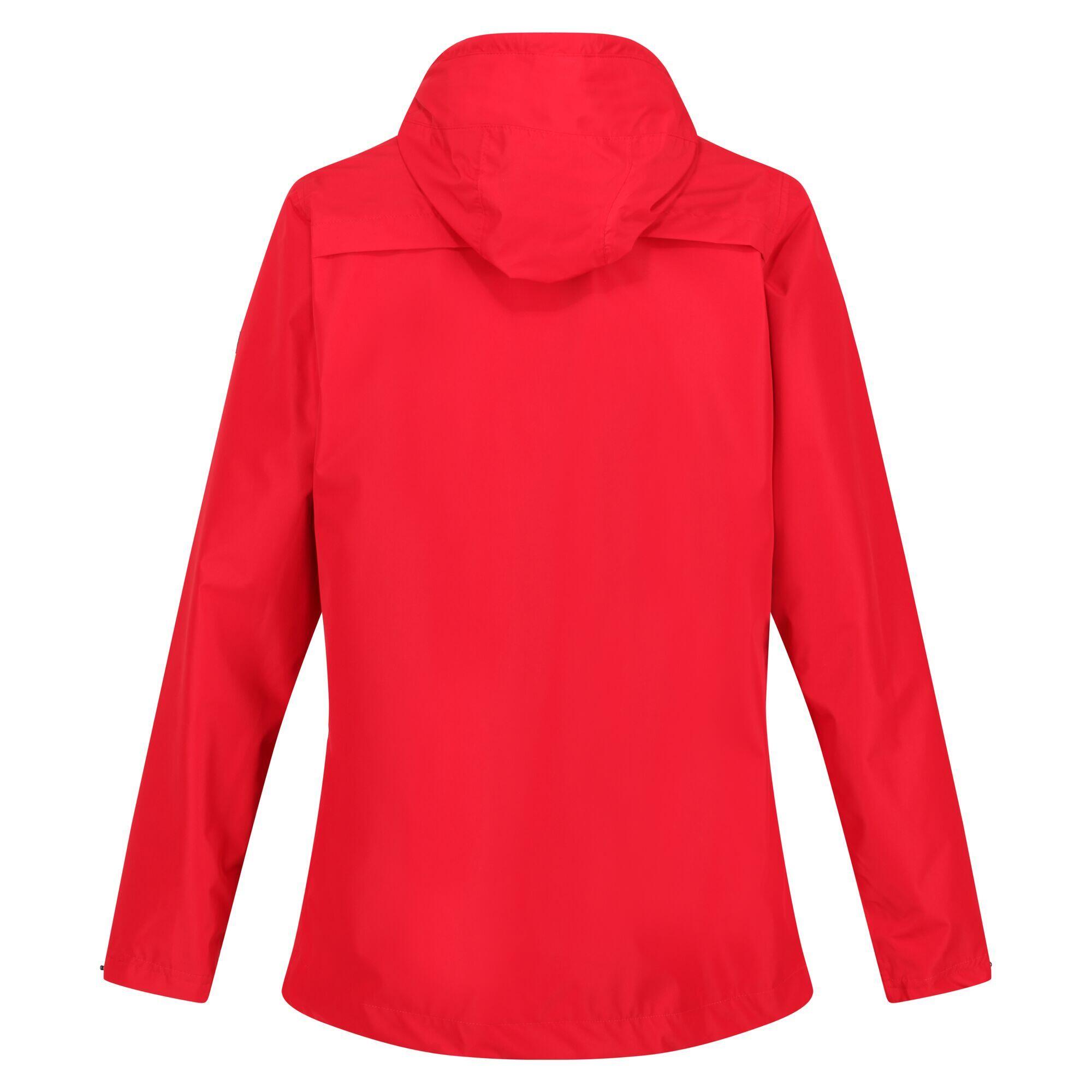 Womens/Ladies Bayarma Lightweight Waterproof Jacket (True Red) 2/5