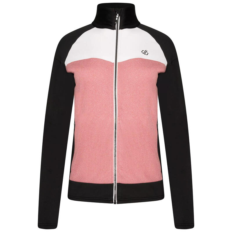 Dames Elation II Core Stretch Gerecycleerde Fleece (Mesa Roze/Zwart)