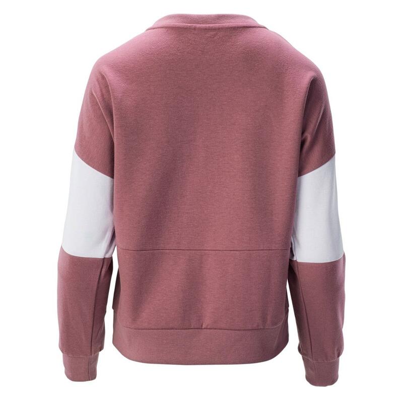 Dames Pere II Sweatshirt (Heideroos/Wit)