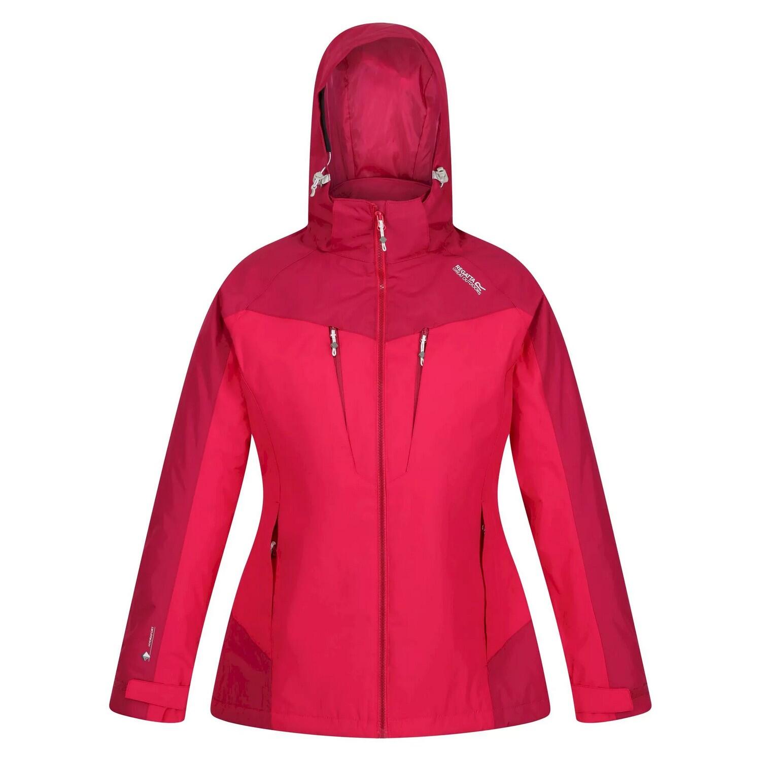 Womens/Ladies Calderdale Winter Waterproof Jacket (Pink Potion/Berry Pink) 1/5