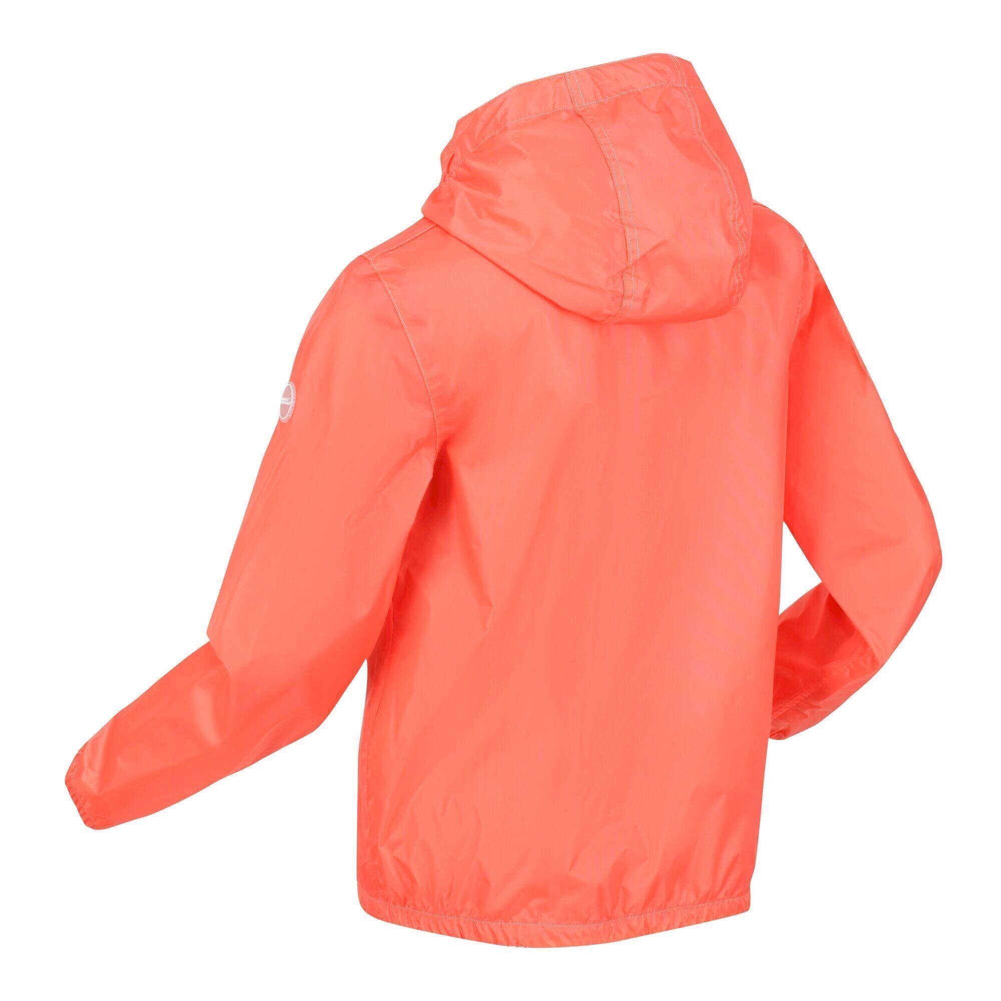 Childrens/Kids Catkin Waterproof Jacket (Fusion Coral) 2/5