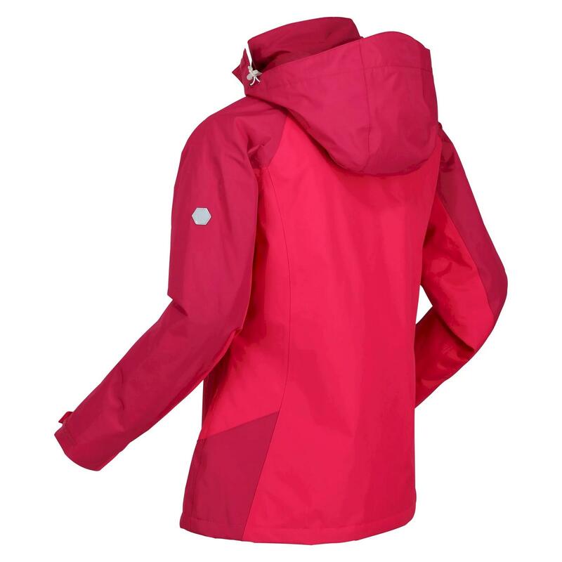 Veste imperméable CALDERDALE Femme (Rose fluo / Rose foncé)