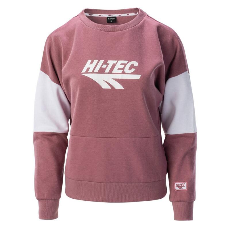 Dames Pere II Sweatshirt (Heideroos/Wit)