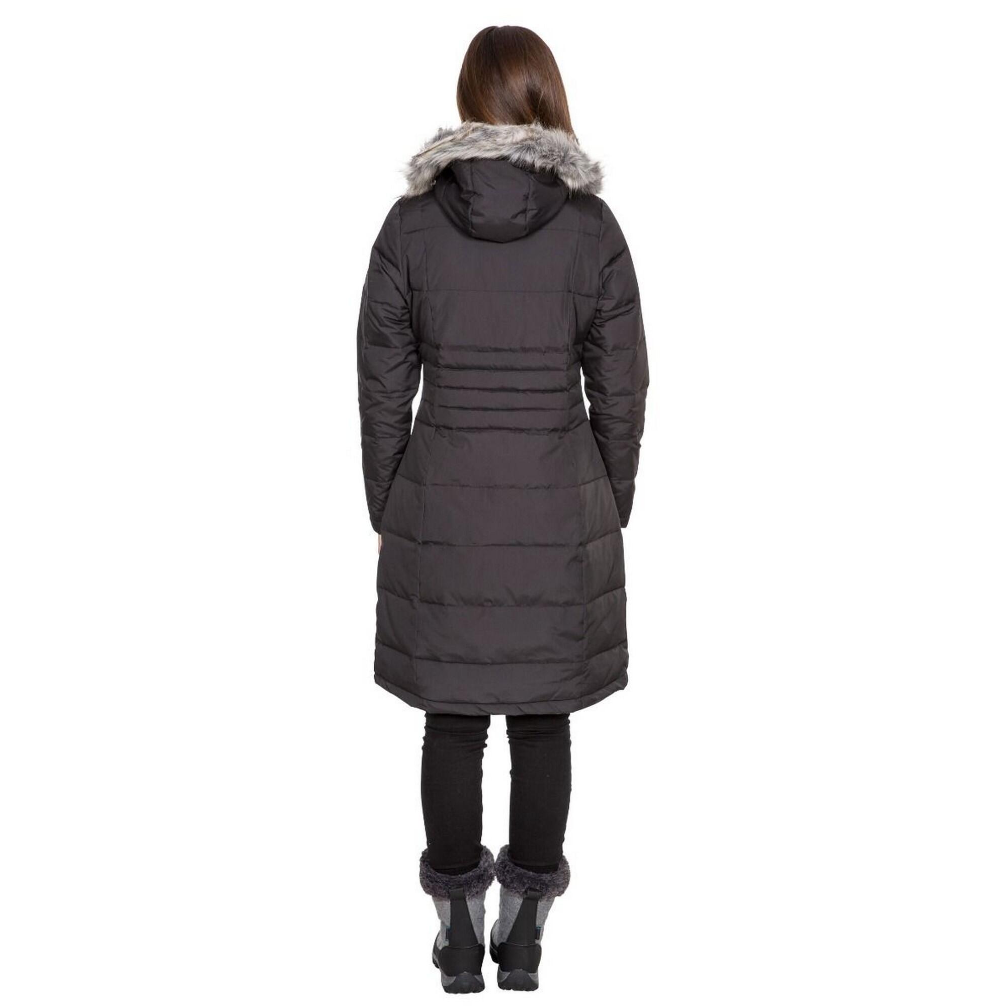 PHYLLIS Women's quilted parka (Black)