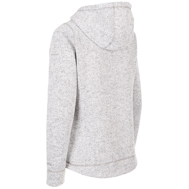 "Reserve" Fleece mit Kapuze für Damen Sturmgrau