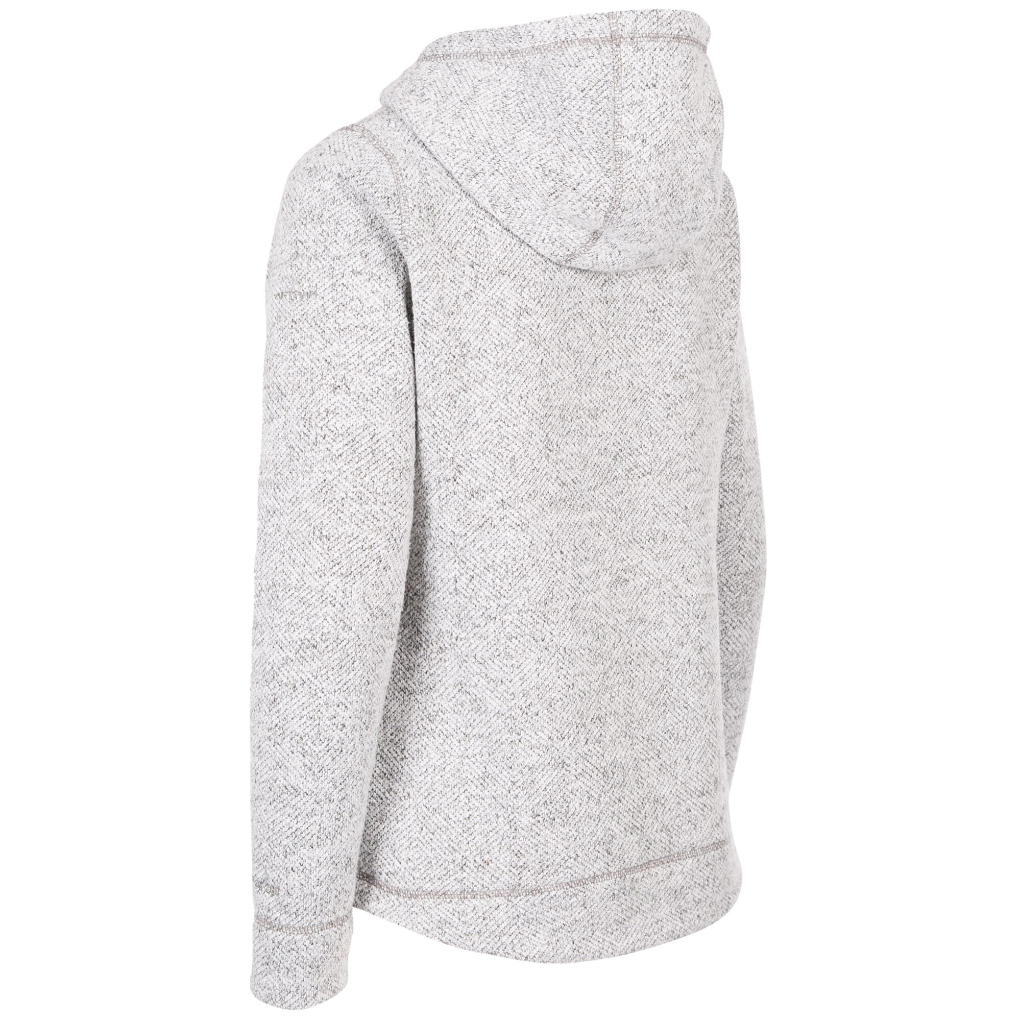 Women's RESERVE hooded fleece jacket (Storm grey)