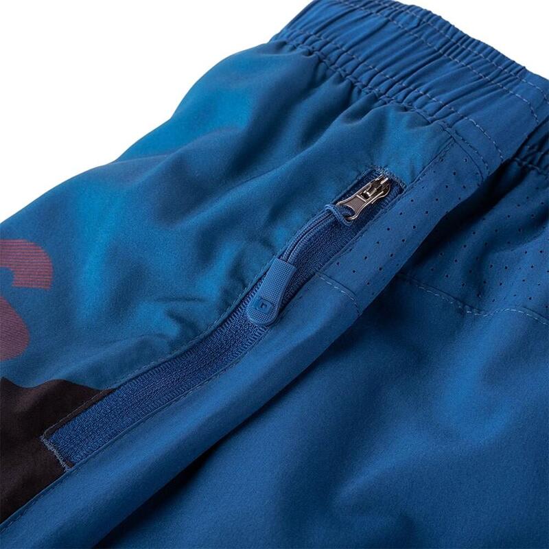 Pantaloncini Bambini IQ Reno Blue Opal Rosso Corsa