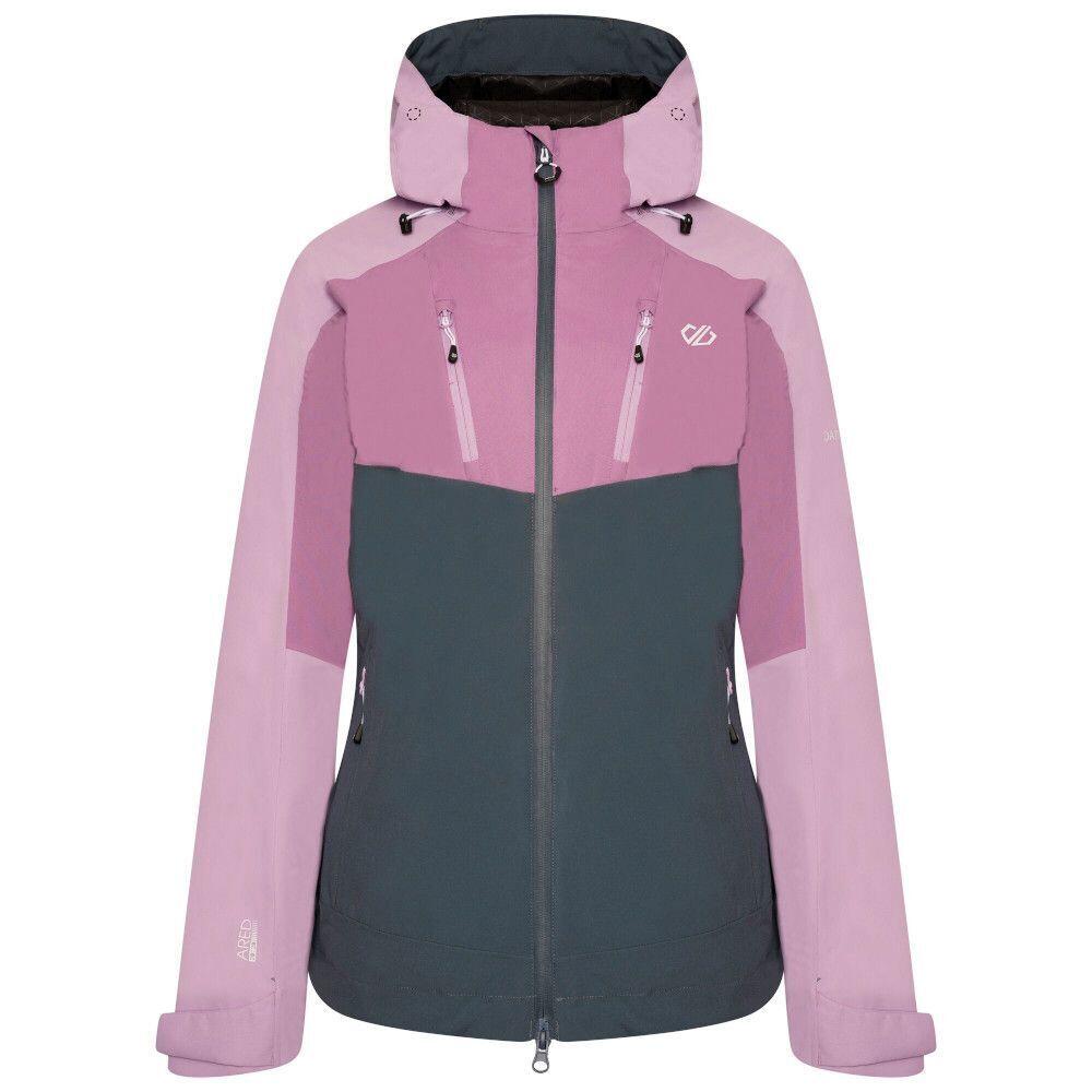 DARE 2B Womens/Ladies Diverse II Waterproof Jacket (Dusty Lavender/Lupine Lavender)