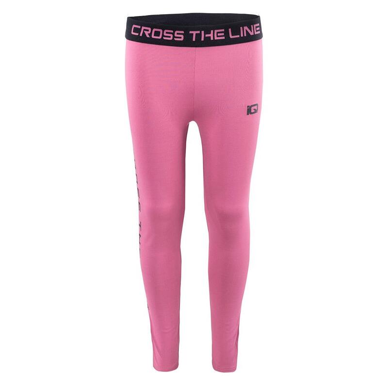 Meisjes Yay Actieve Legging (Geel Mauve/Zwart)