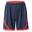 Short PLATENSE Homme (Bleu violacé / Rouge)