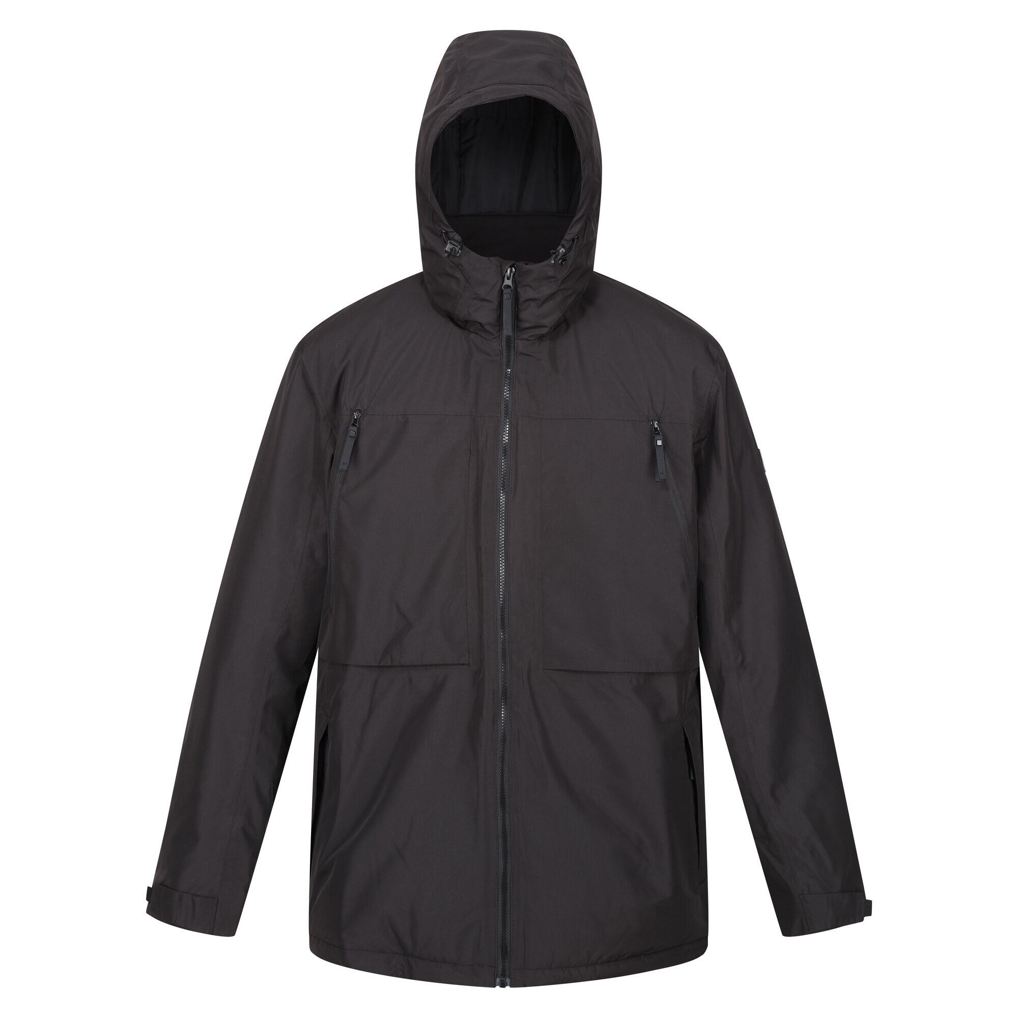 LARRICK Men's Waterproof Jacket (Black)