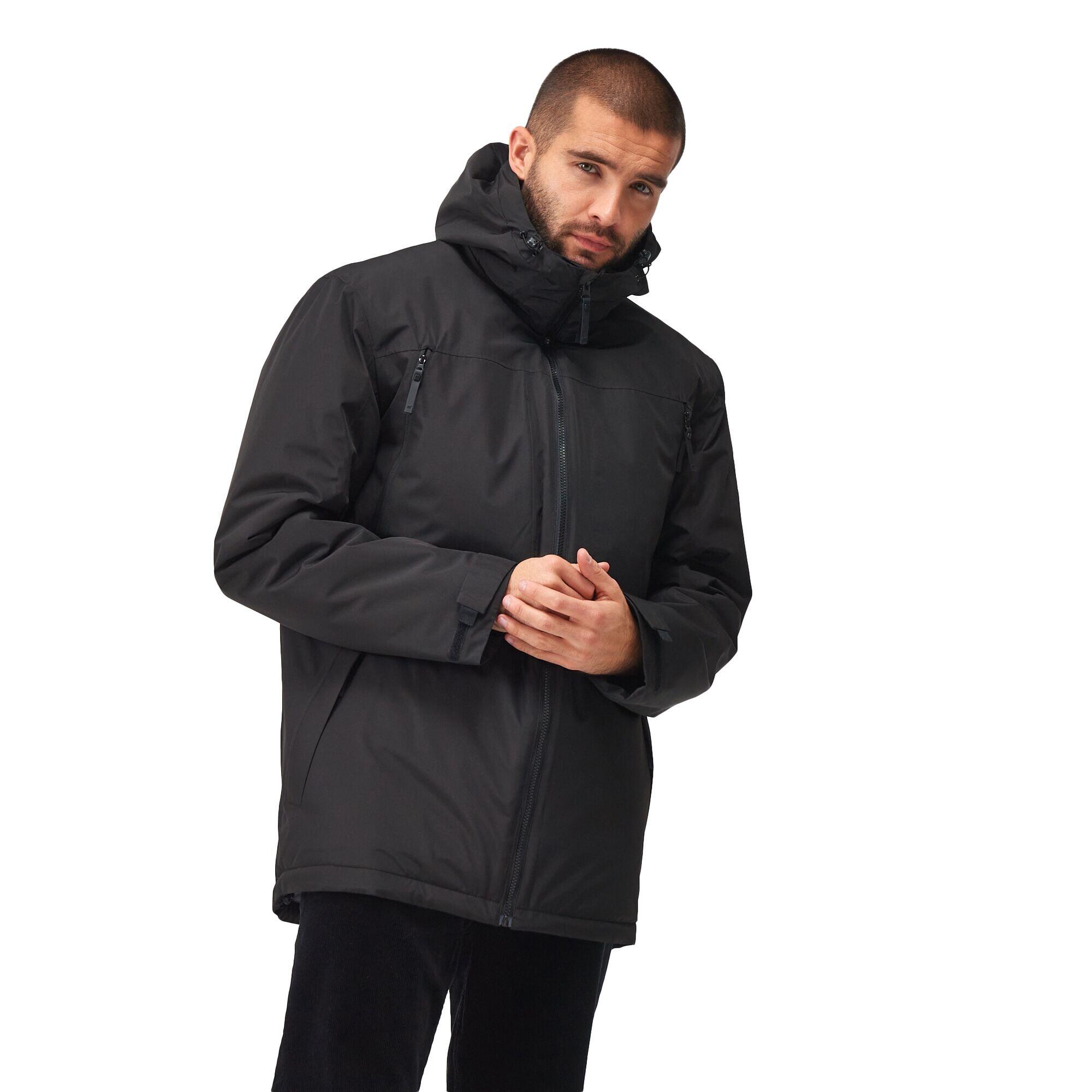 LARRICK Men's Waterproof Jacket (Black)