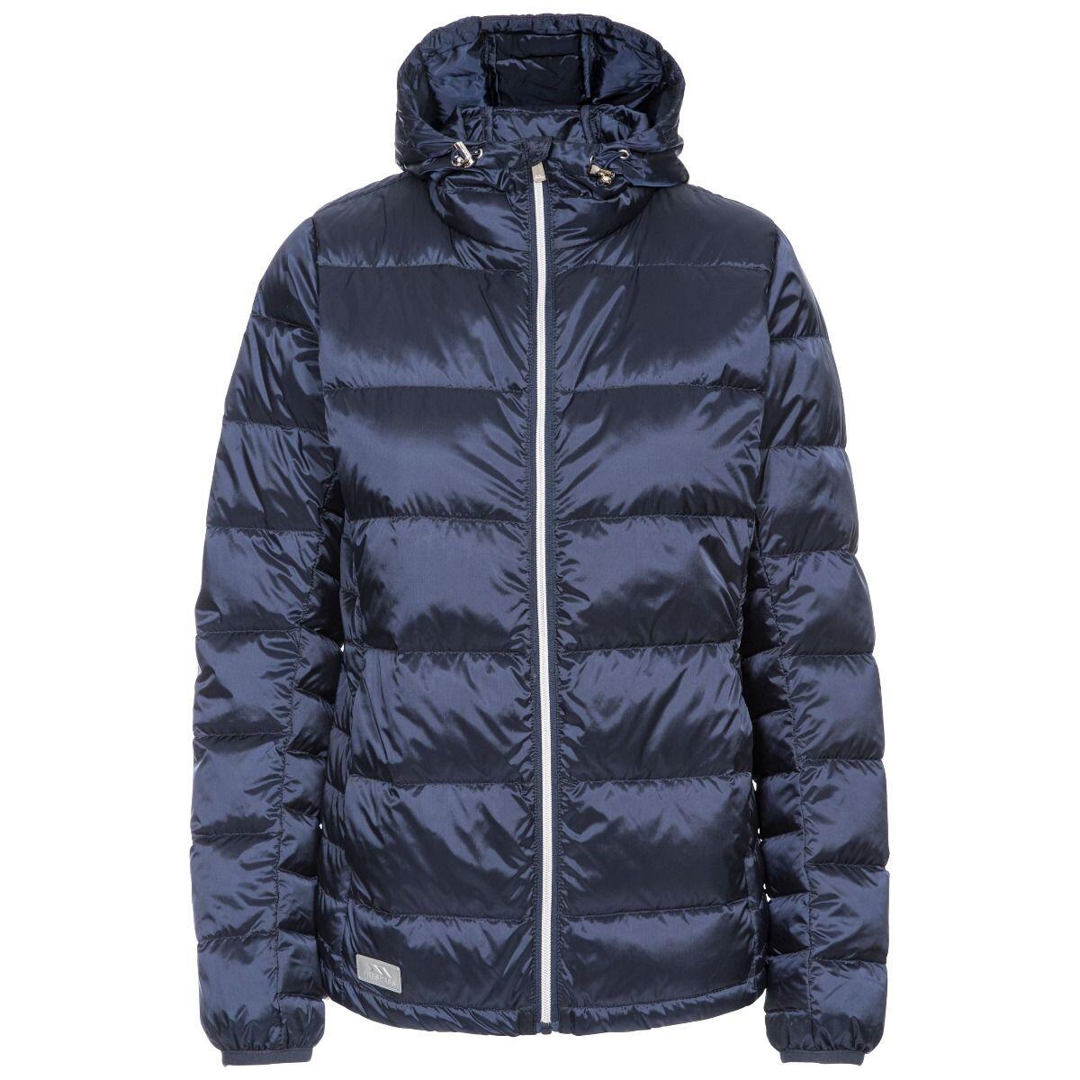 TRESPASS Womens/Ladies Bernadette Padded Down Jacket (Navy)