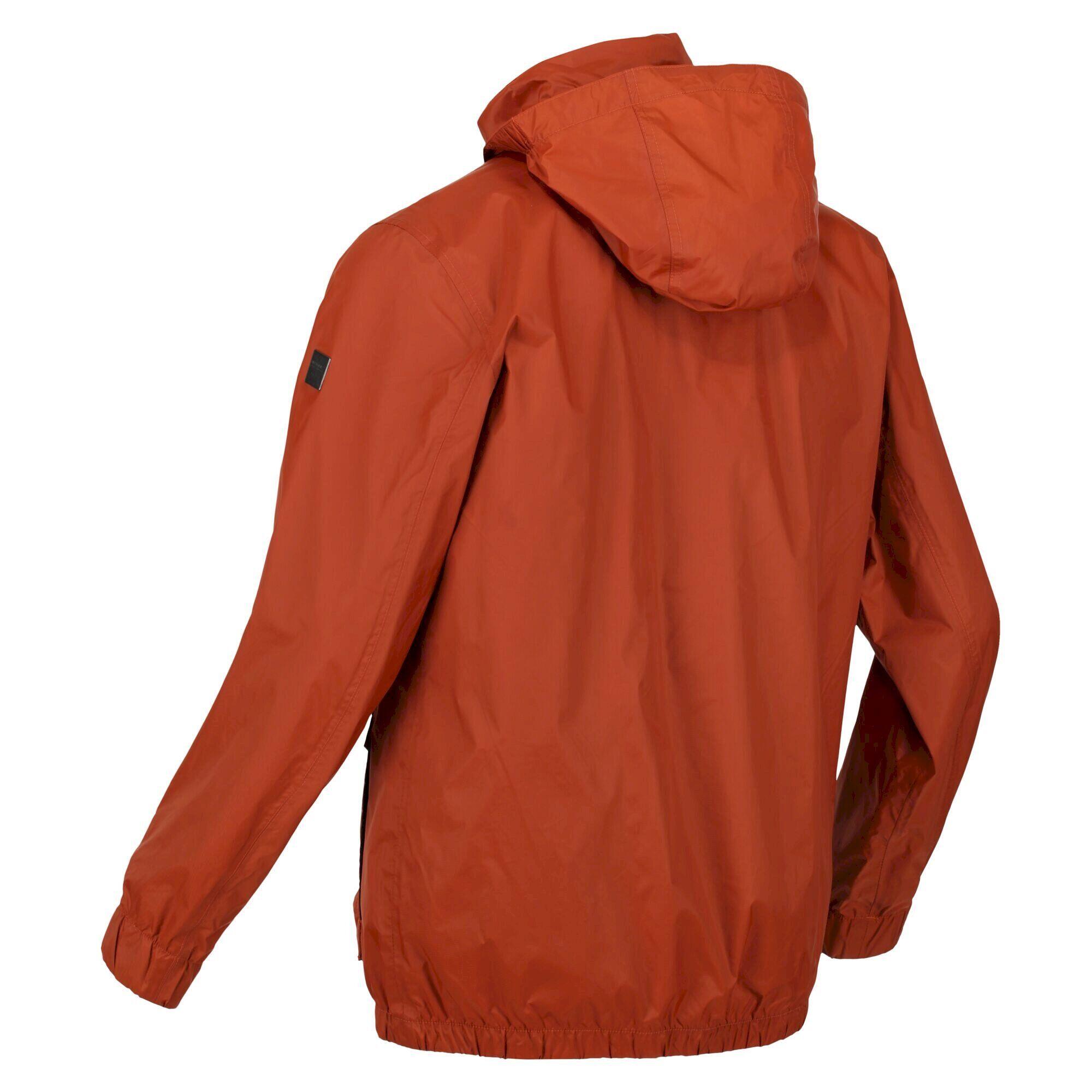 Mens Reaver Waterproof Bomber Jacket (Radiant Pure Orange) 4/5