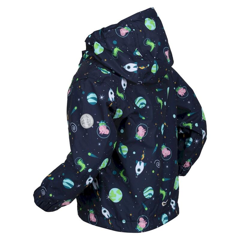 Gyermekek/gyerekek Muddy Puddle Cosmic Peppa Pig bélelt kabát