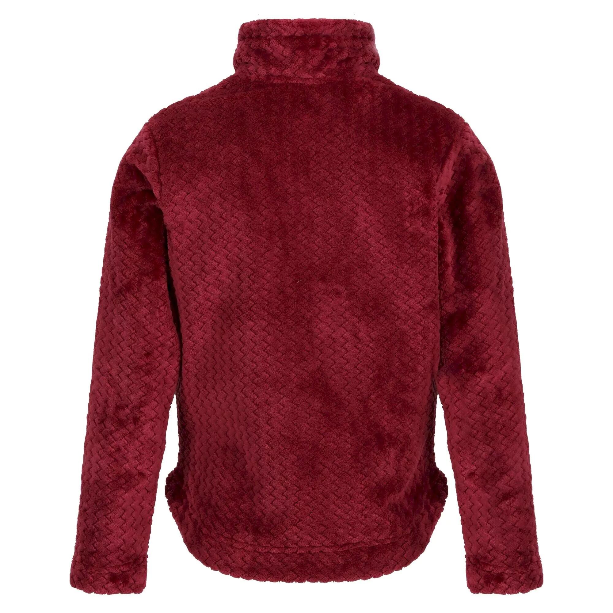 Childrens/Kids Kallye Ripple Fleece Jacket (Dark Pimento) 2/5