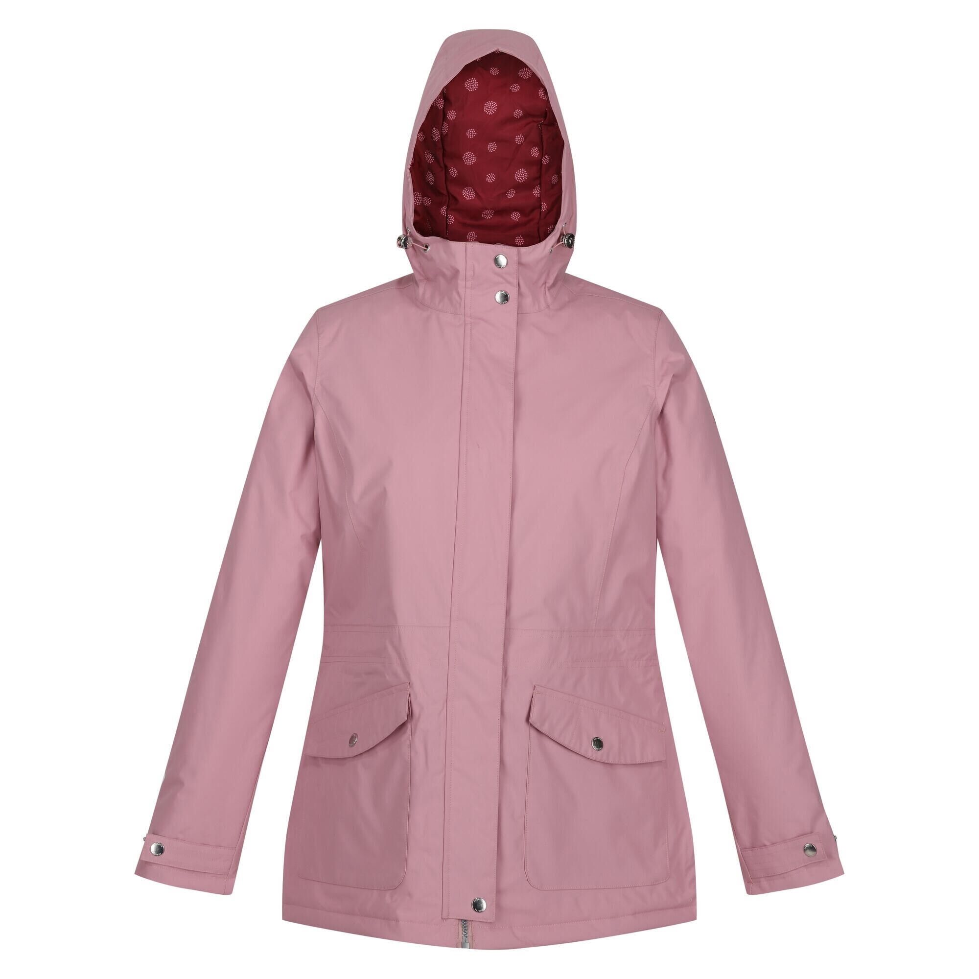 REGATTA Womens/Ladies Brigida Waterproof Jacket (Powder Pink)