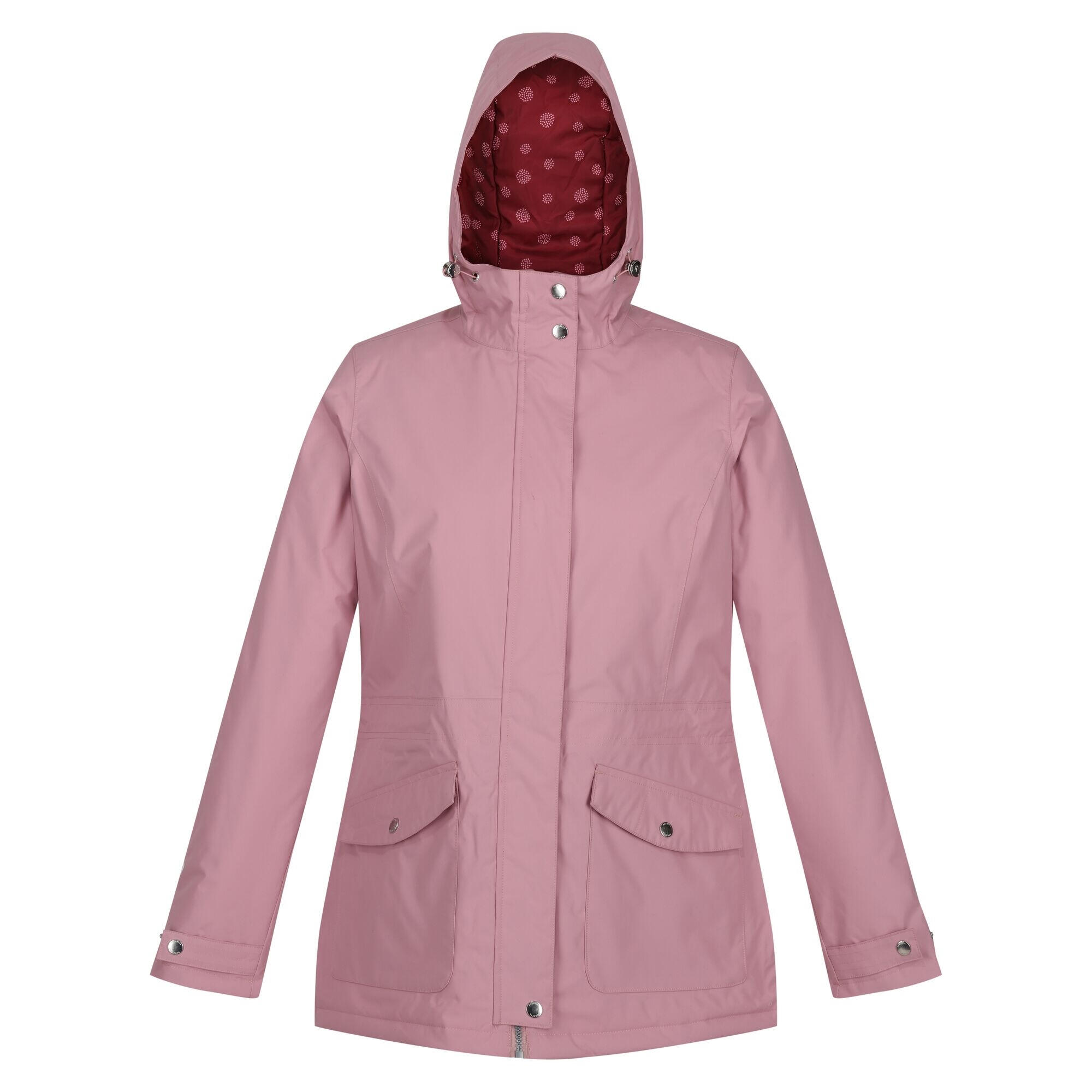 Women's BRIGIDA waterproof jacket (Pale pink)