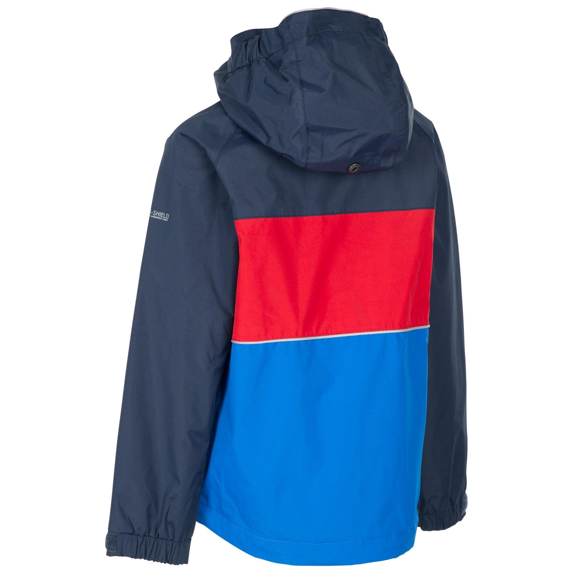 Chaqueta Impermeable Ocean para Niños/Niñas Marino 2/4