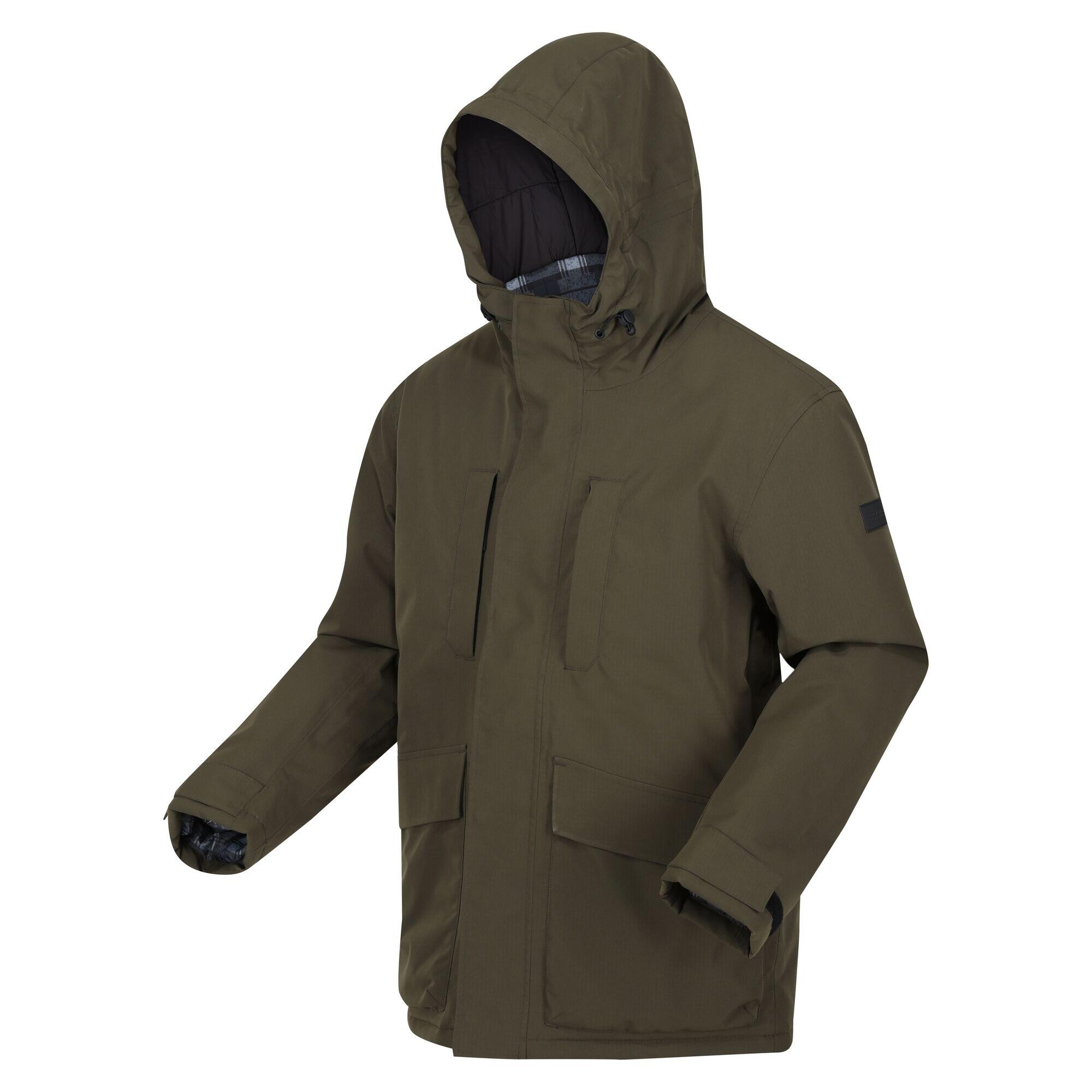 Men's RONIN waterproof jacket (Dark khaki)