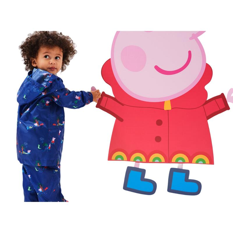 Giacca Impermeabile Peppa Pig Bambini Regatta New Royal