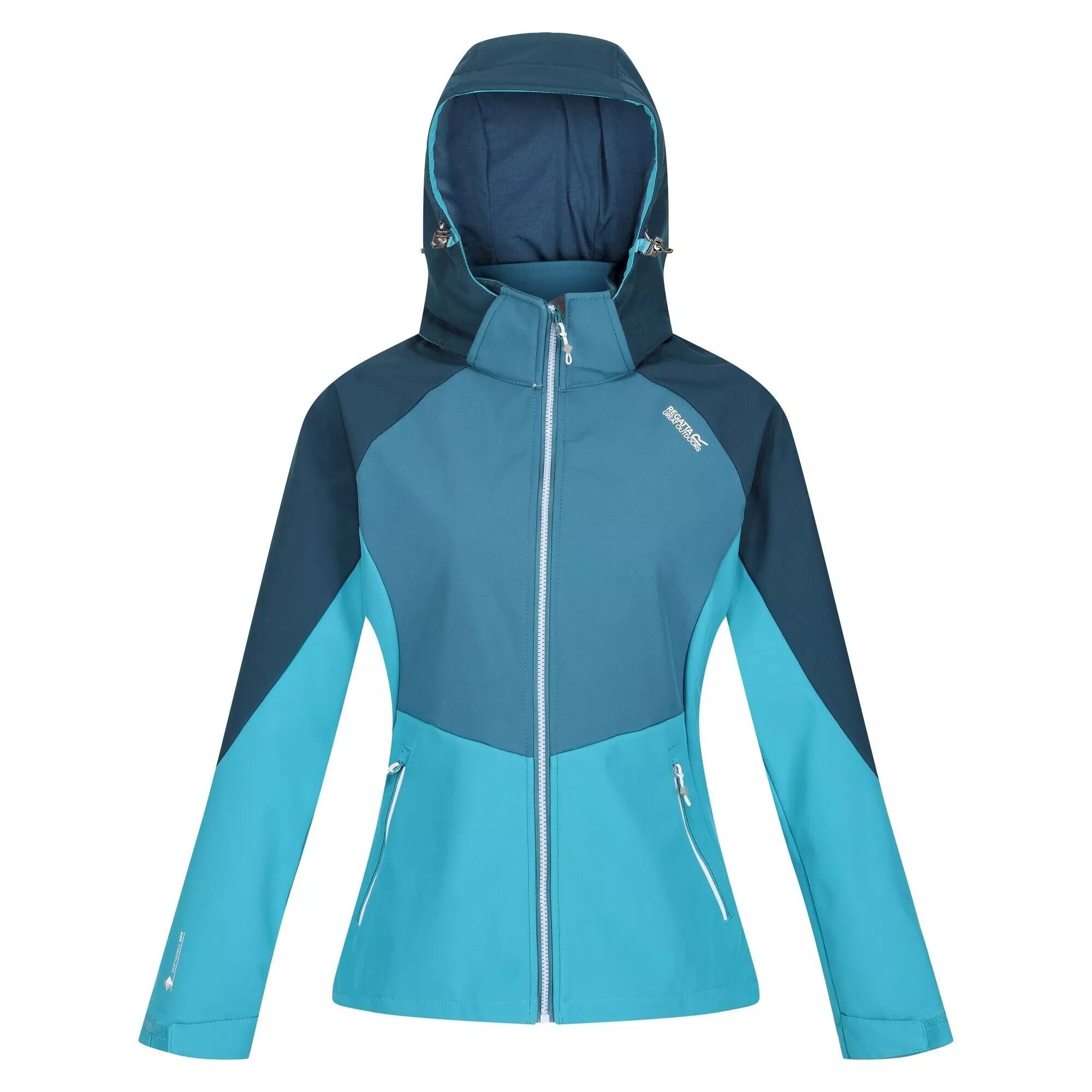 REGATTA Womens/Ladies Desoto VIII Lightweight Jacket (Reflecting Lake/Dragonfly)