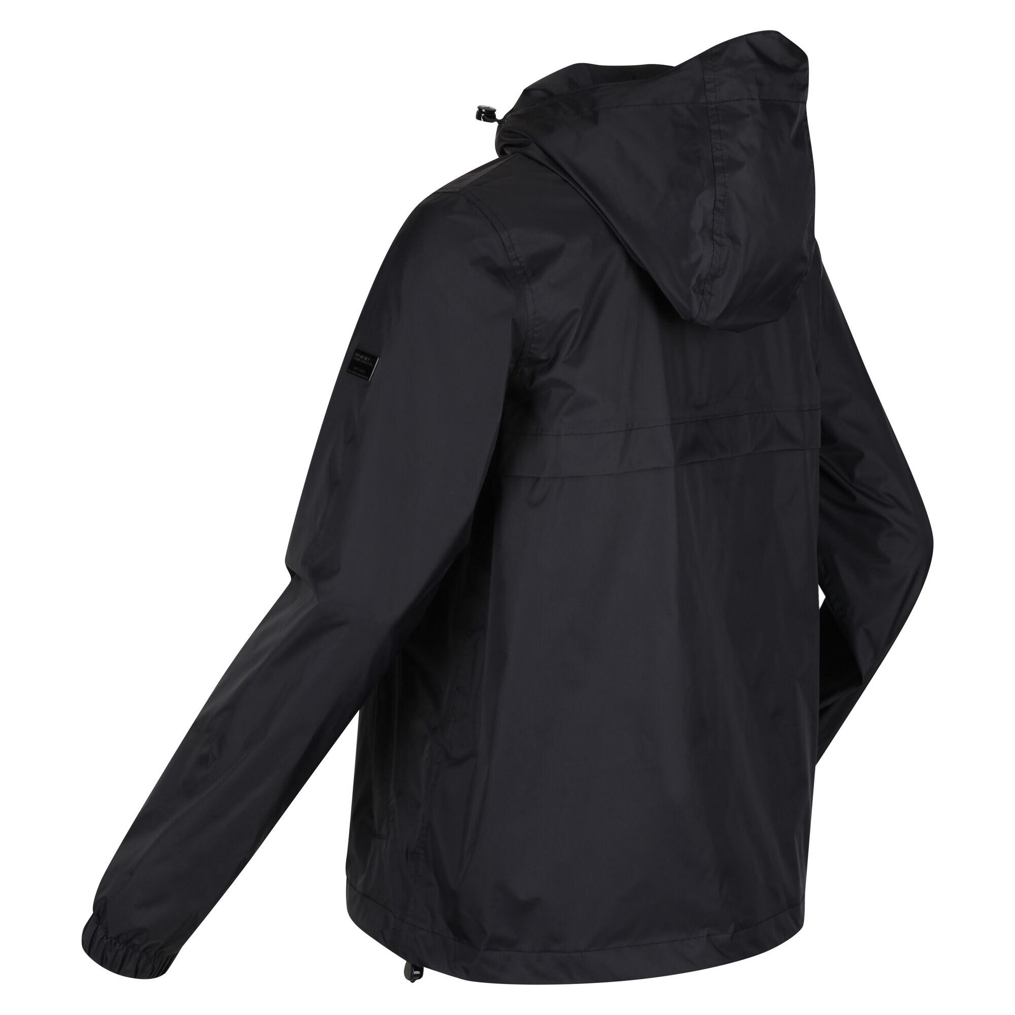 Womens/Ladies Lalita Waterproof Jacket (Black) 3/5