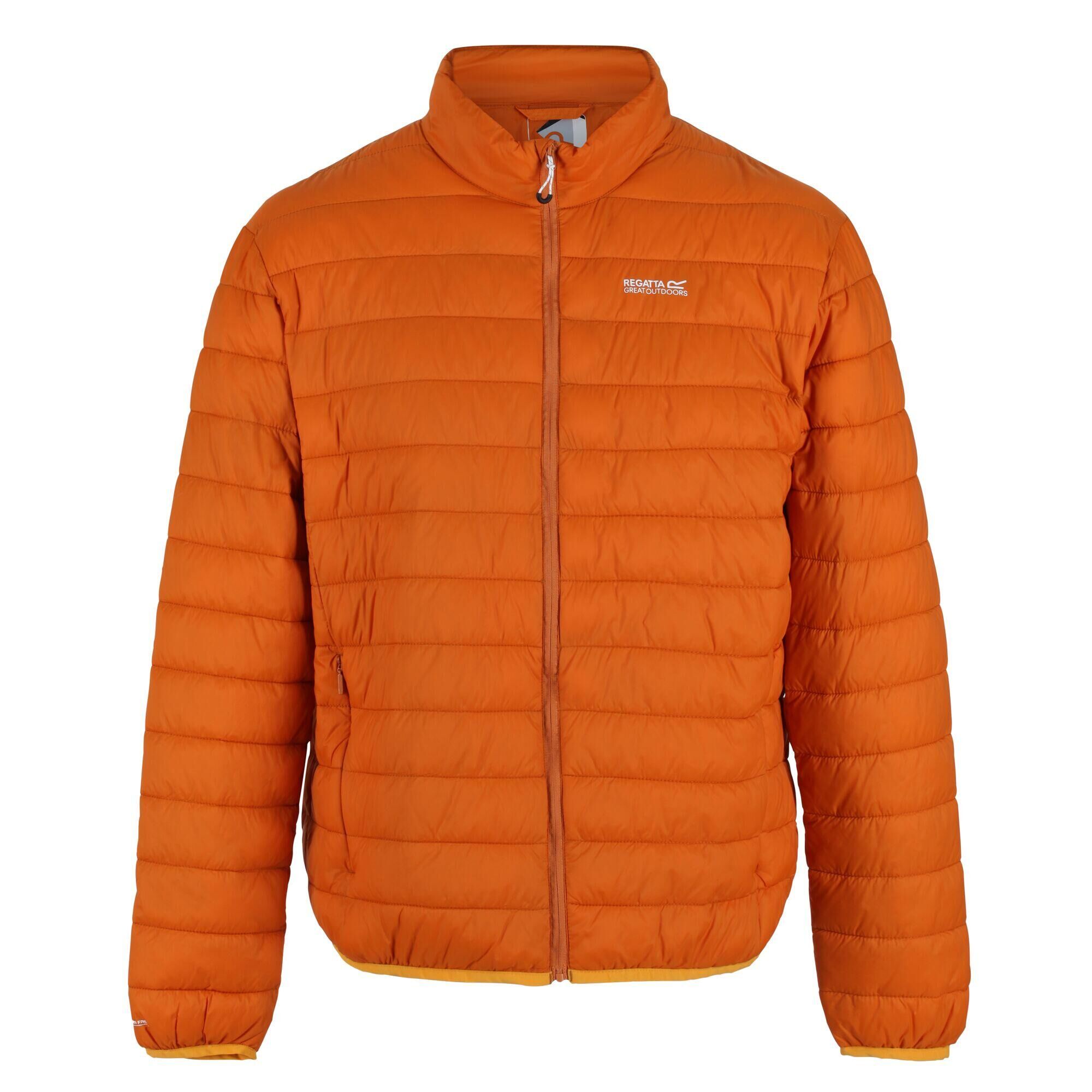 REGATTA Mens Hillpack Quilted Insulated Jacket (Fox)