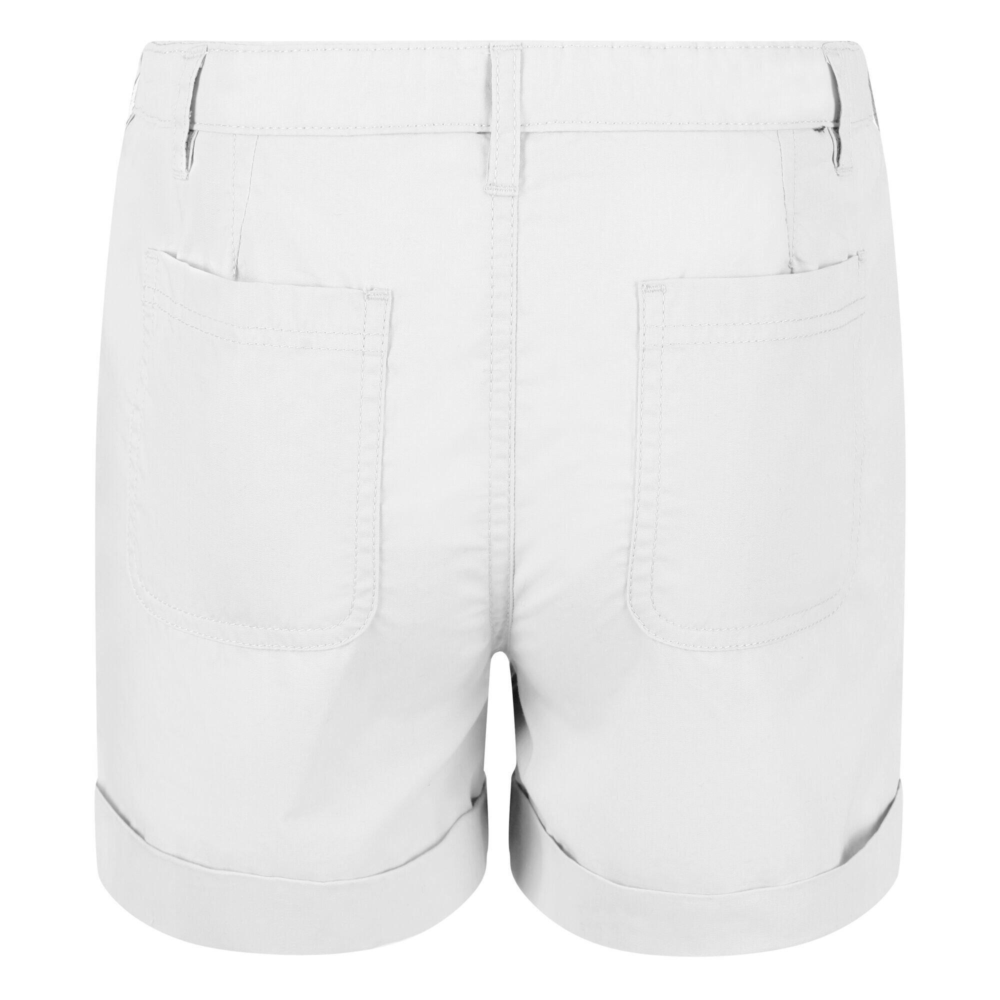 Pantaloncini Bambini Regatta Denisha Bianco 2/4