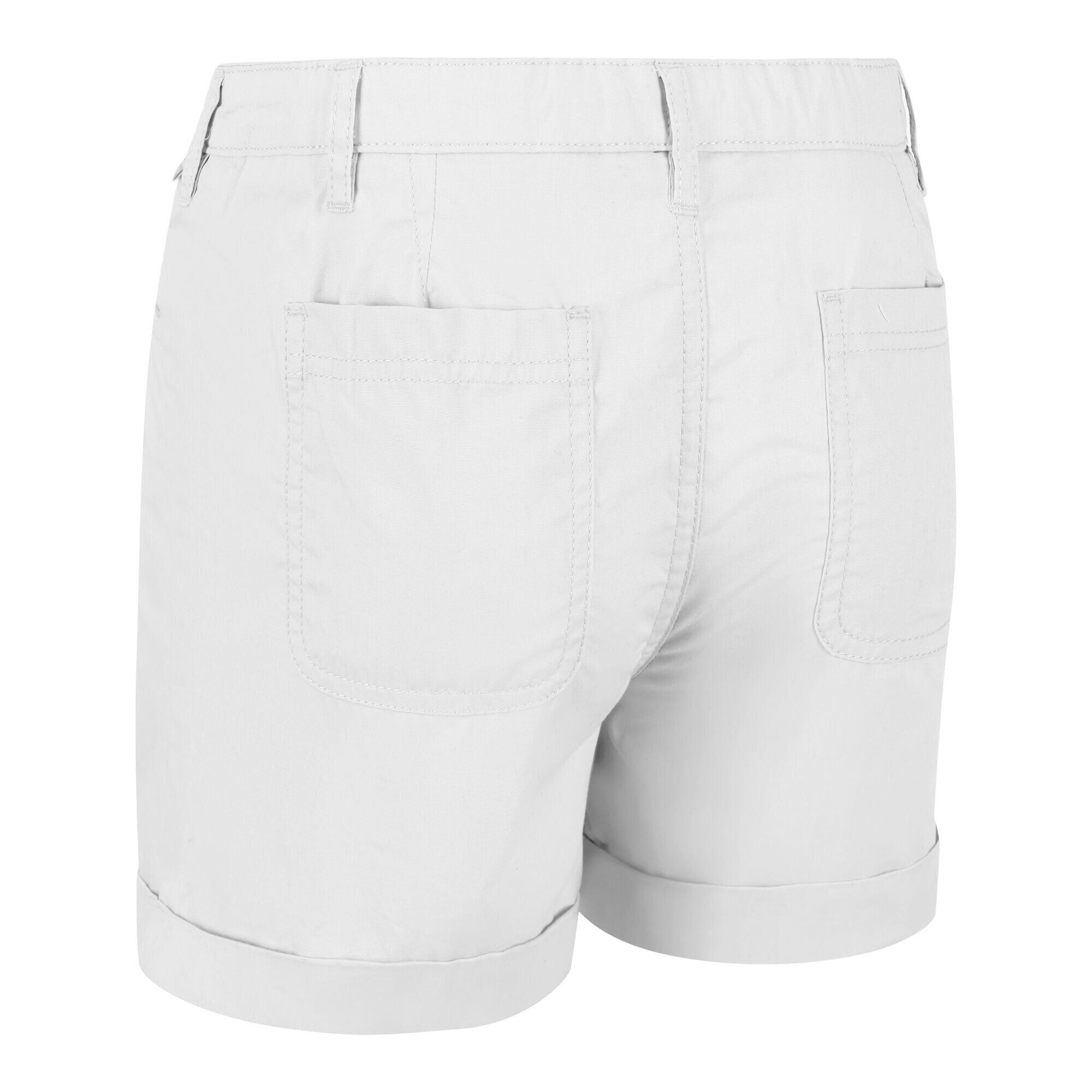 Pantaloncini Bambini Regatta Denisha Bianco 3/4