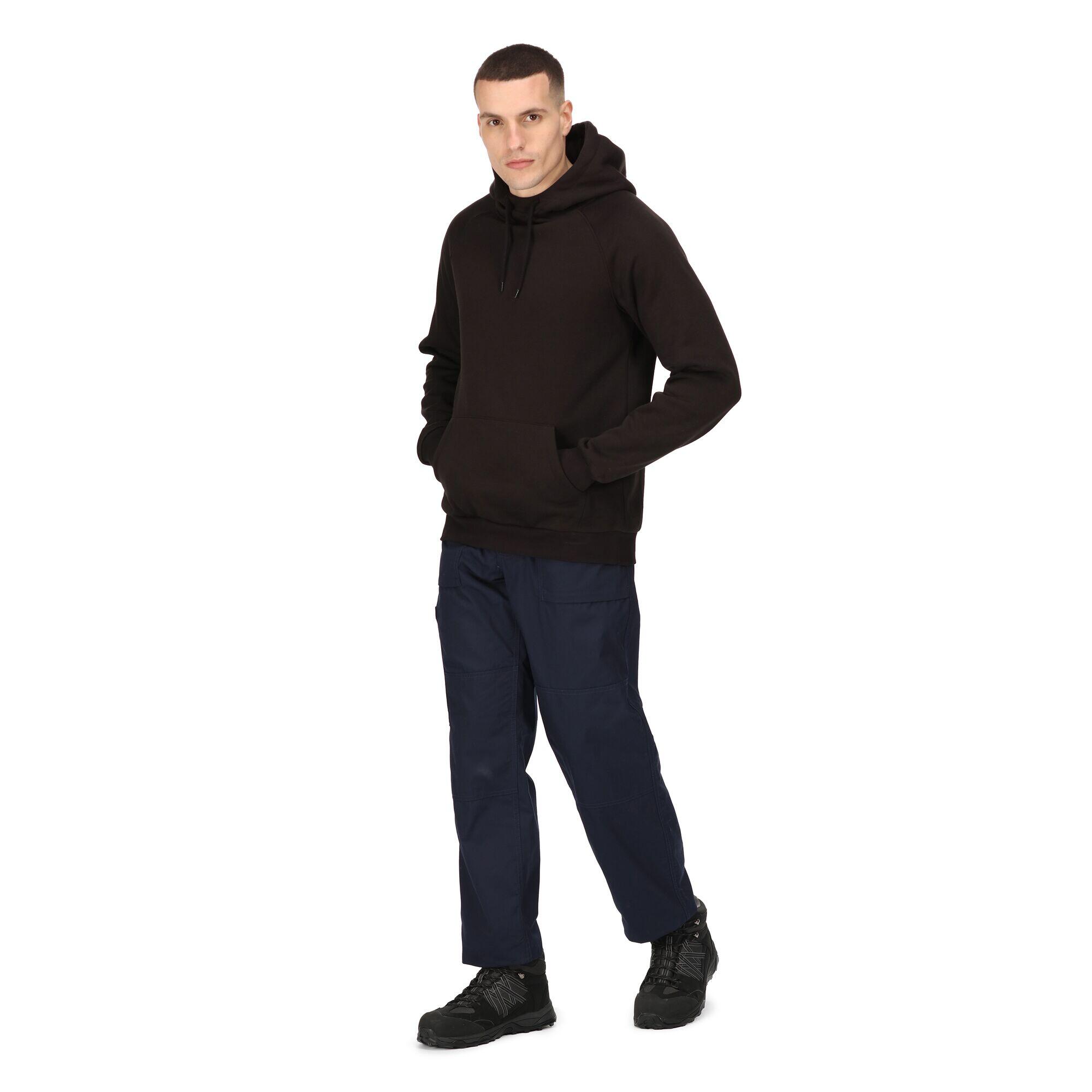 Mens Pro Overhead Hoodie (Black) 4/5