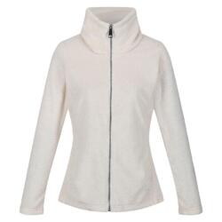 Dames Heloise Eyelash Fleece Full Zip Fleece Jas (Lichte vanille)