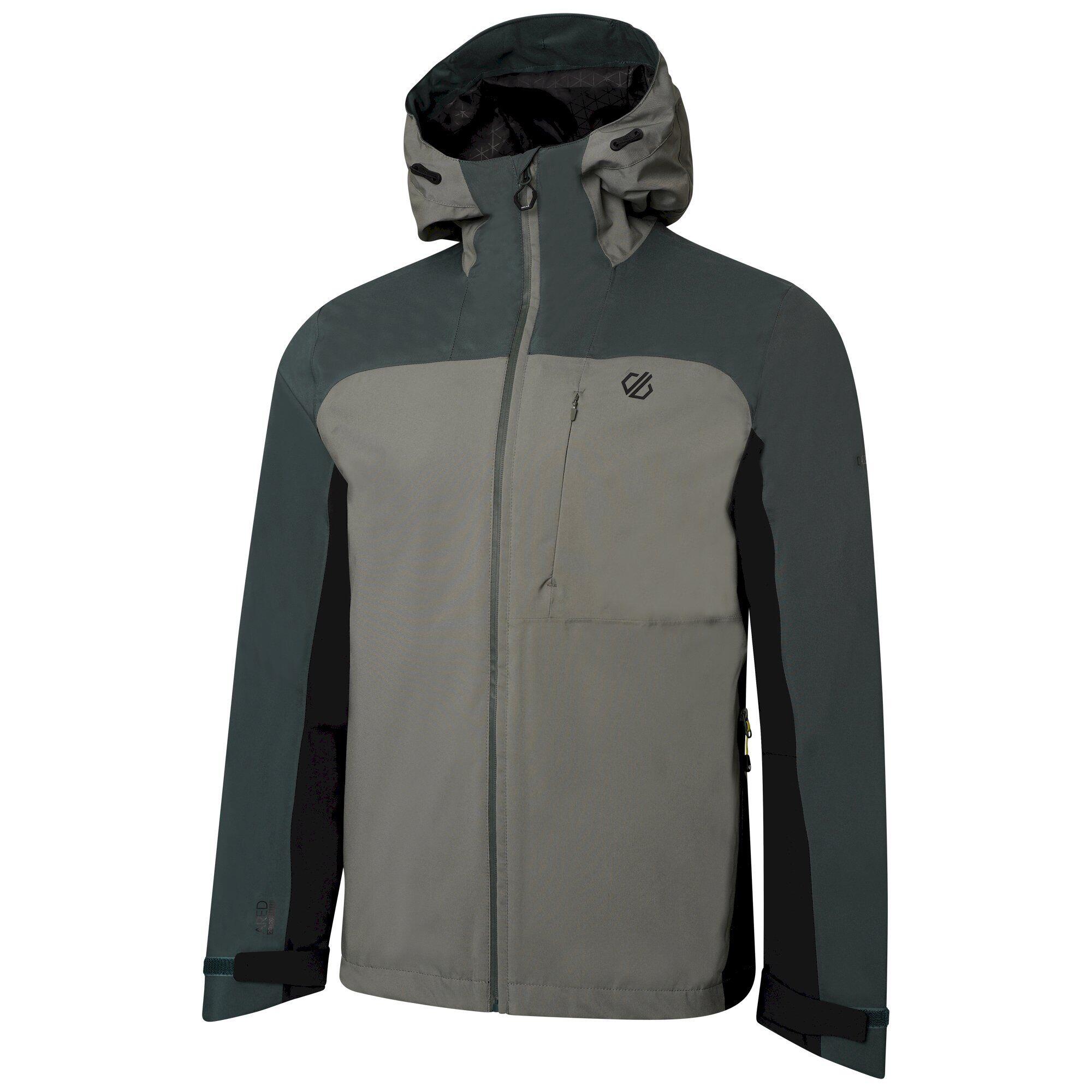 Mens The Jenson Button Edit Diluent Recycled Waterproof Jacket (Agave Green/Fern 3/5