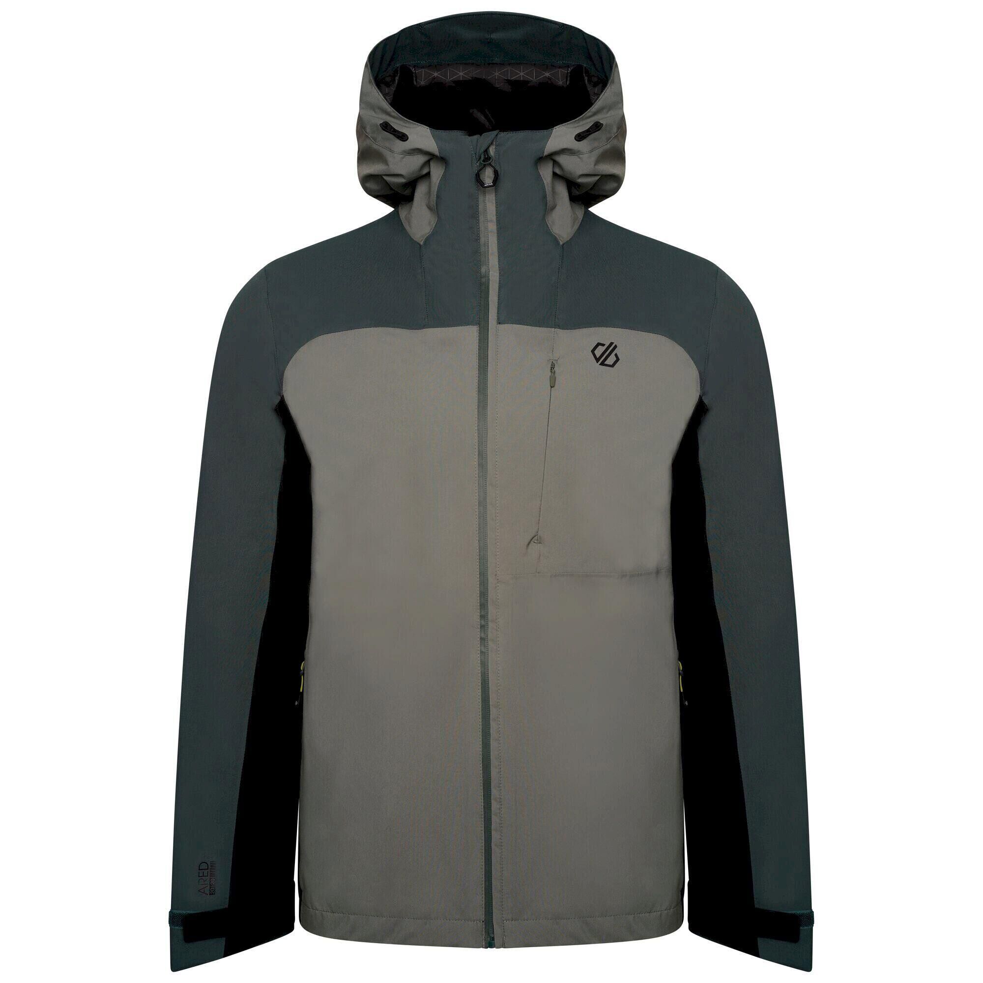 DARE 2B Mens The Jenson Button Edit Diluent Recycled Waterproof Jacket (Agave Green/Fern