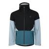 Chaqueta Terrain para Hombre Negro, Verde Mediterráneo