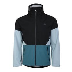 Chaqueta Terrain para Hombre Negro, Verde Mediterráneo