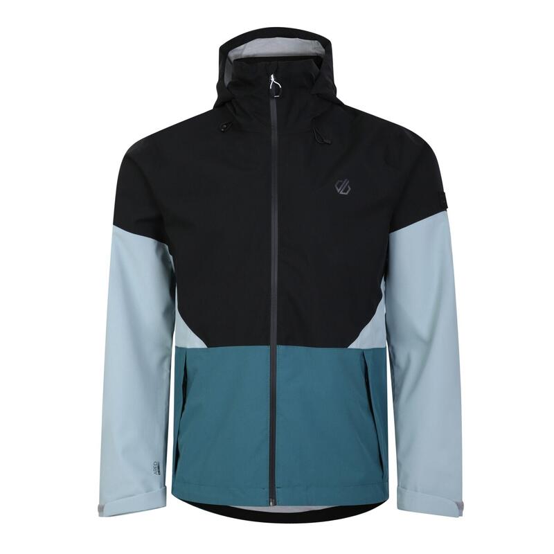 Chaqueta Terrain para Hombre Negro, Verde Mediterráneo