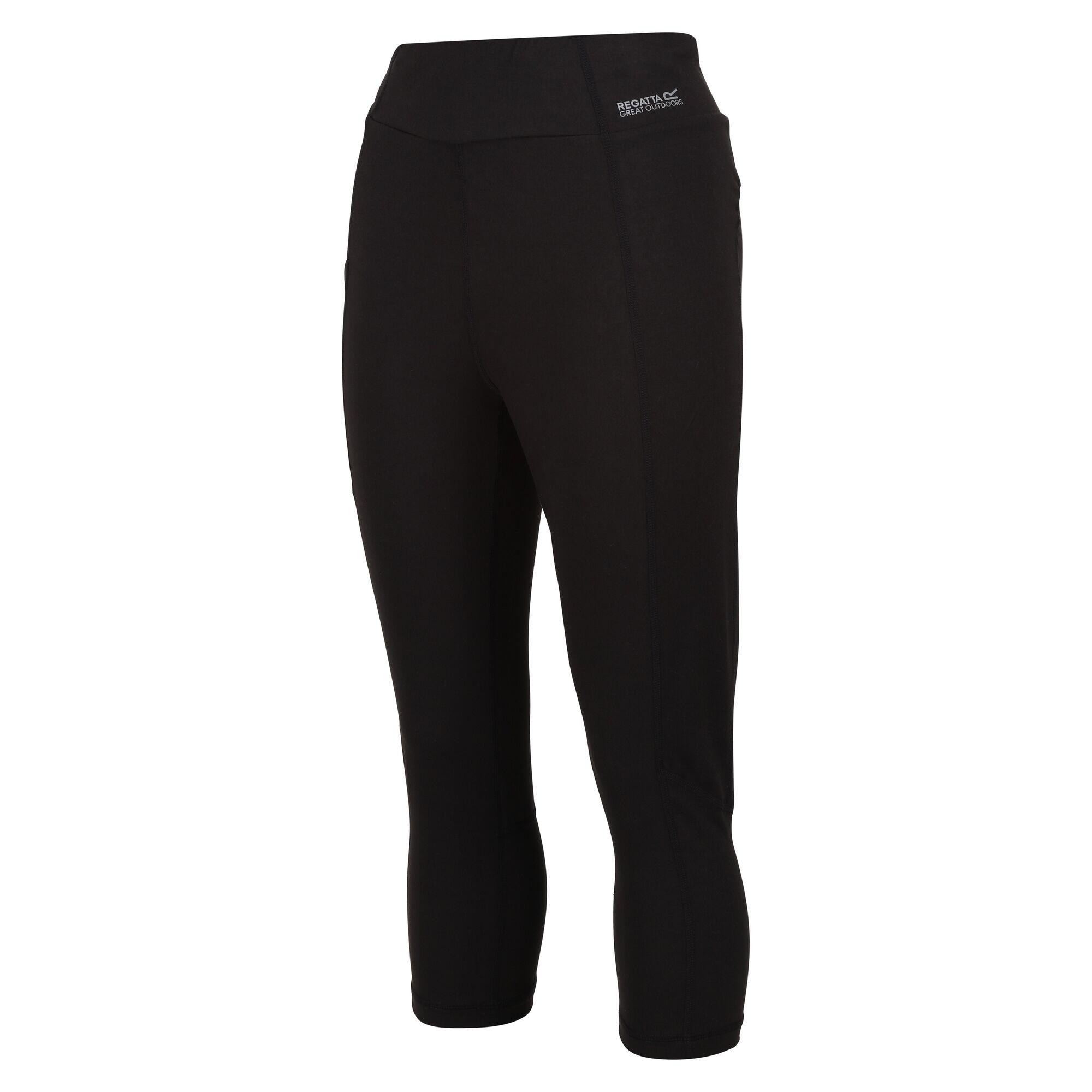 Pantalone donna ¾ HOLEEN (nero)