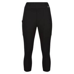 Mallas leggings 3/4 Holeen para Mujer Negro