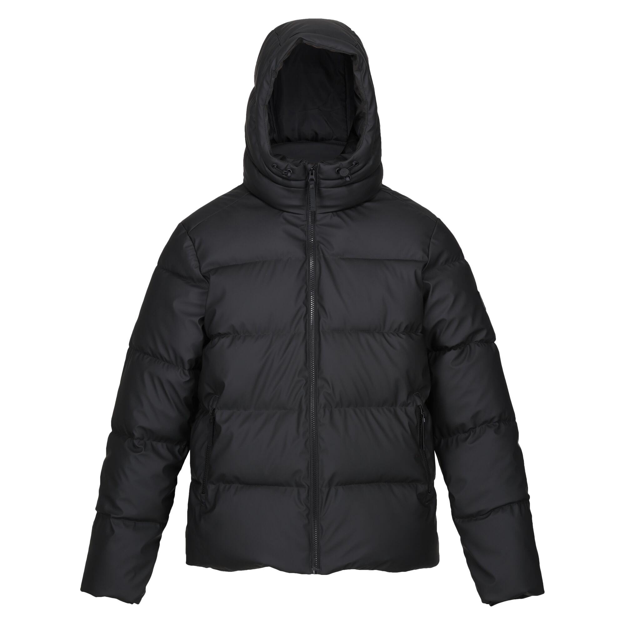 Men's SALTERN quilted jacket (Black)